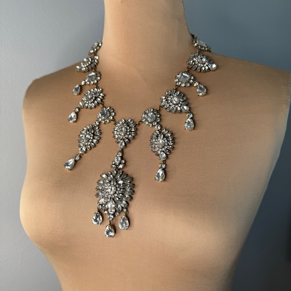 Statement Adjustable Necklace Vintage Style J.Crew - Picture 3 of 16